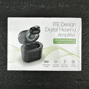 ITE Design Digital Rechargeable Hearing Amplifier Hearing Aid.